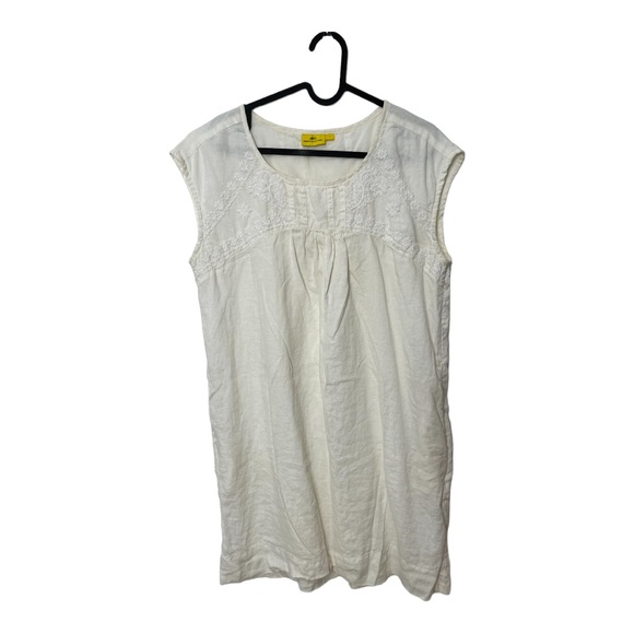 Roberta roller rabbit Women’s white tunic top size L - Picture 1 of 6